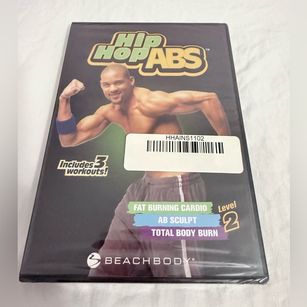 NIB Sealed! Shaun T’s Beachbody Hip Hop Abs Level 2 DVD Set